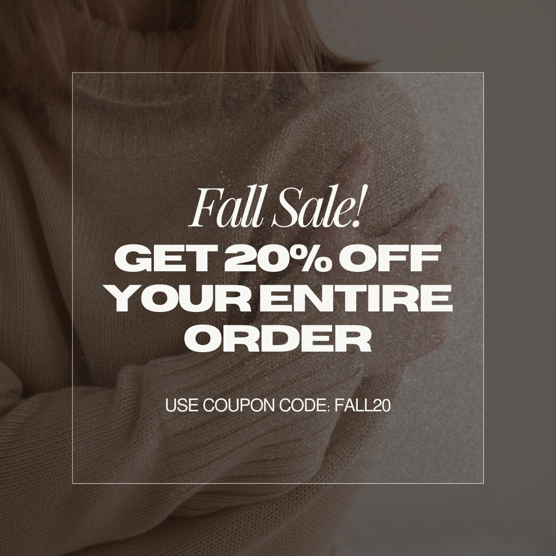 Fall Sale!